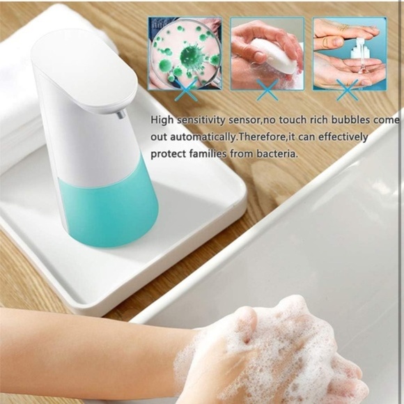 Touchless Automatic Foaming Soap Dispenser - Blue - Kitchen and Bathroom - Picture 5 of 9